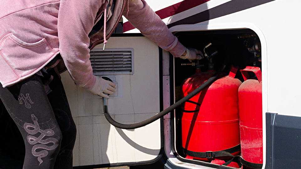 Wohnmobil Gasprüfung Gasanlage